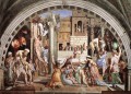 Das Feuer im Borgo Renaissance Meister Raphael